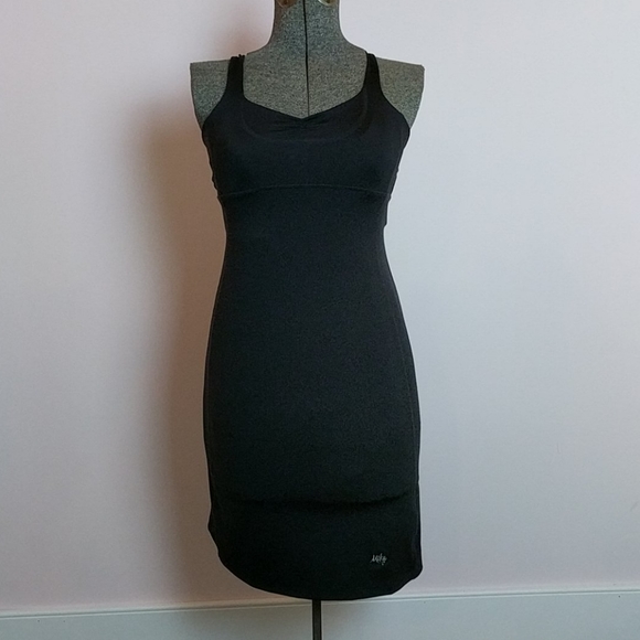MIKA YOGA Black Athletic Dress EUC